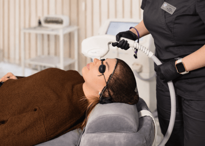 Лікування сухого ока методом IPL